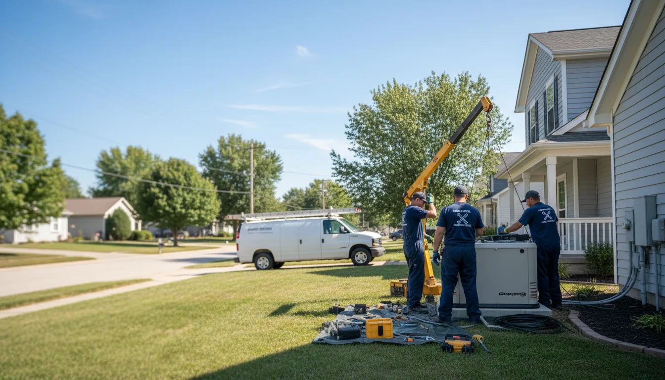 Generator Installation in South Hutchinson, KS near me
